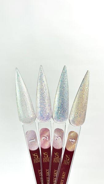 Builder Gel Starry Sky 50ml. №3 - Блакитний з голографічним шимером StarrySky3-50 фото