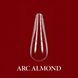 Форми для нарощування нігтів (верхні) ARC ALMOND (120шт.) STEFFANI SformV2 фото 1