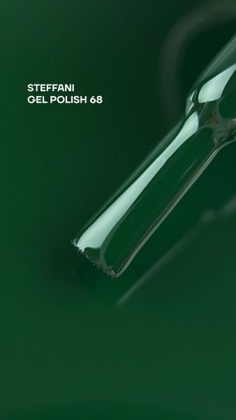Гель лак - Без ТРО Steffani Color Gel polish №68 (9мл) - Яскраво-жовтий SGP09-68 фото