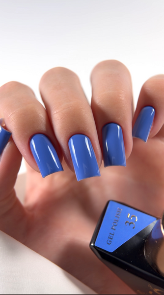 Гель лак - Без ТРО Steffani Color Gel polish №35 (9мл) - Волошковий SGP09-35 фото