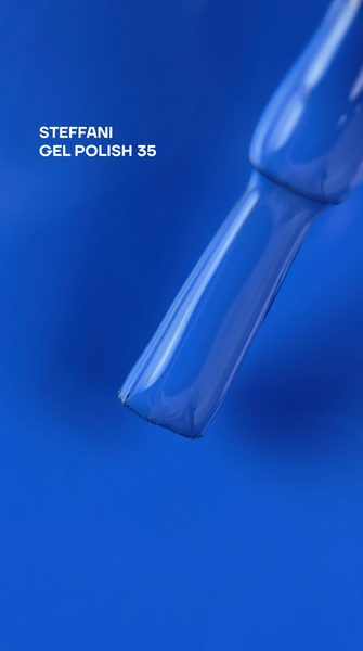 Гель лак - Без ТРО Steffani Color Gel polish №35 (9мл) - Волошковий SGP09-35 фото
