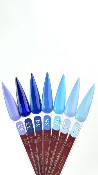 Гель лак - Без ТРО Steffani Color Gel polish №35 (9мл) - Волошковий SGP09-35 фото