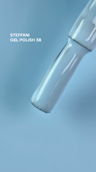 Гель лак - Без ТРО Steffani Color Gel polish №38 (9мл) - Блідо-блакитний SGP09-38 фото